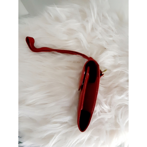 Coach Red Vintage Multi Cell Phone Wristlet - Picture 9 of 11